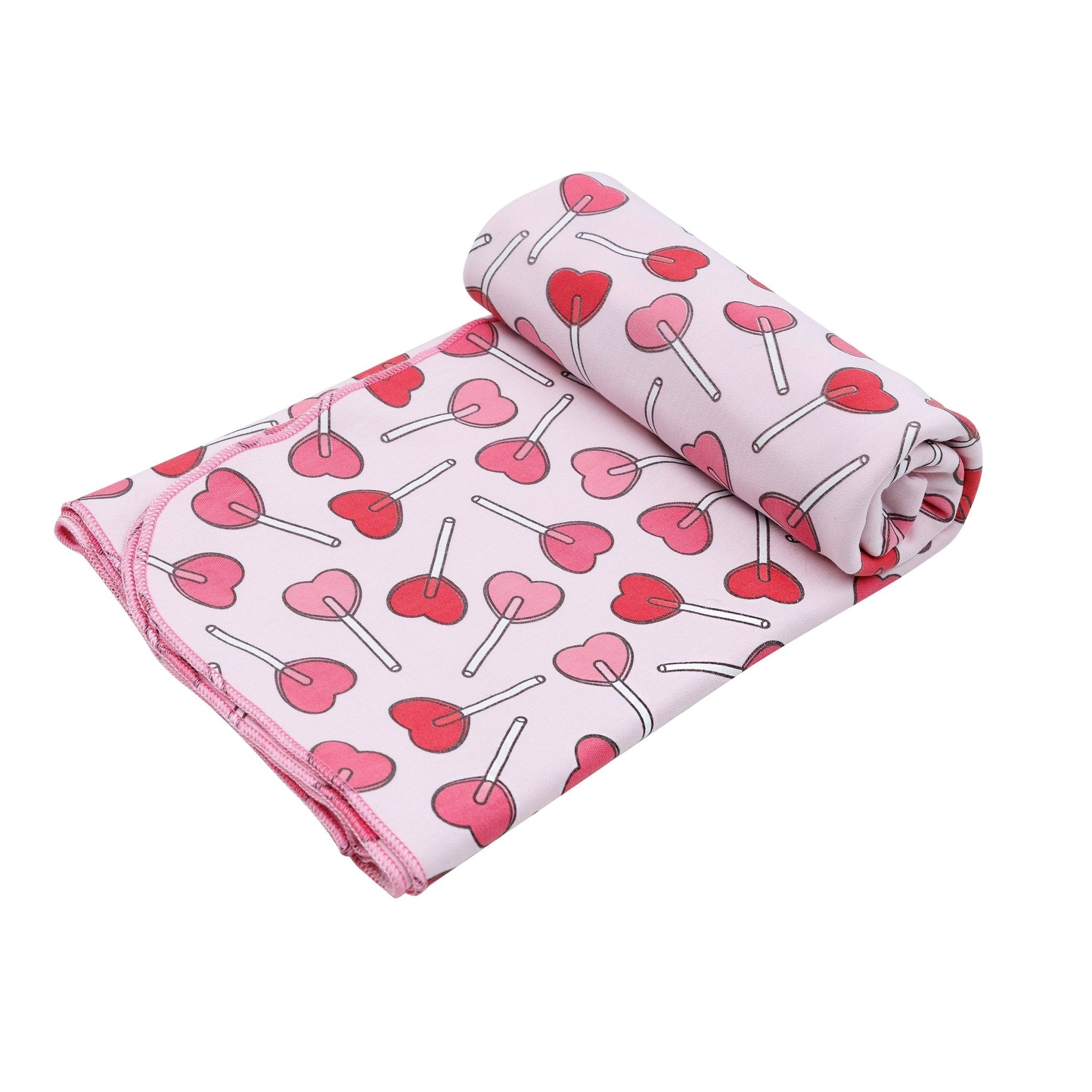 Sweetheart Pops Swaddle Blanket - Magnolia BabySwaddle Blanket