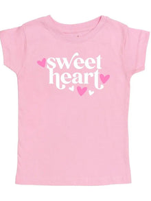  Sweetheart Short Sleeve Tee - Magnolia BabyTop