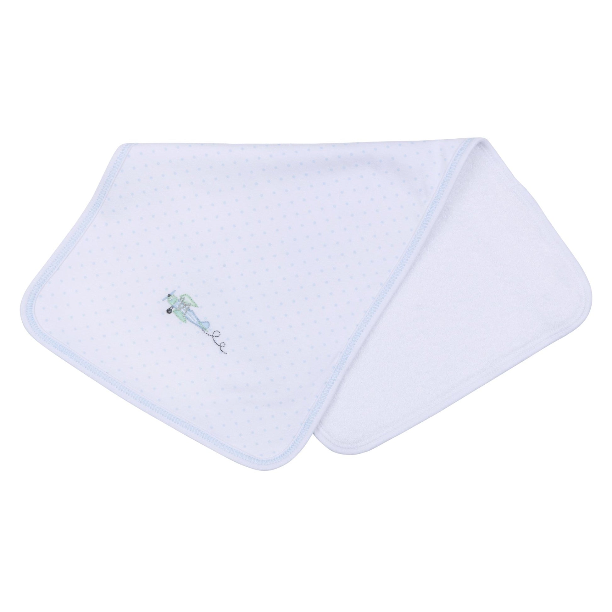 Take Flight Embroidered Burp Cloth - Magnolia BabyBurp Cloth