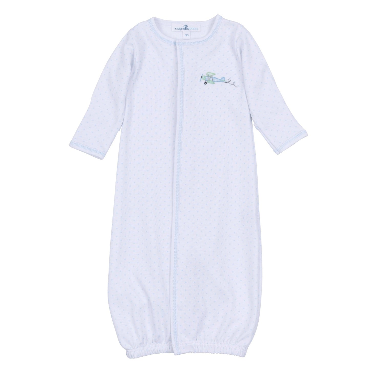 Take Flight Embroidered Converter - Magnolia BabyConverter Gown