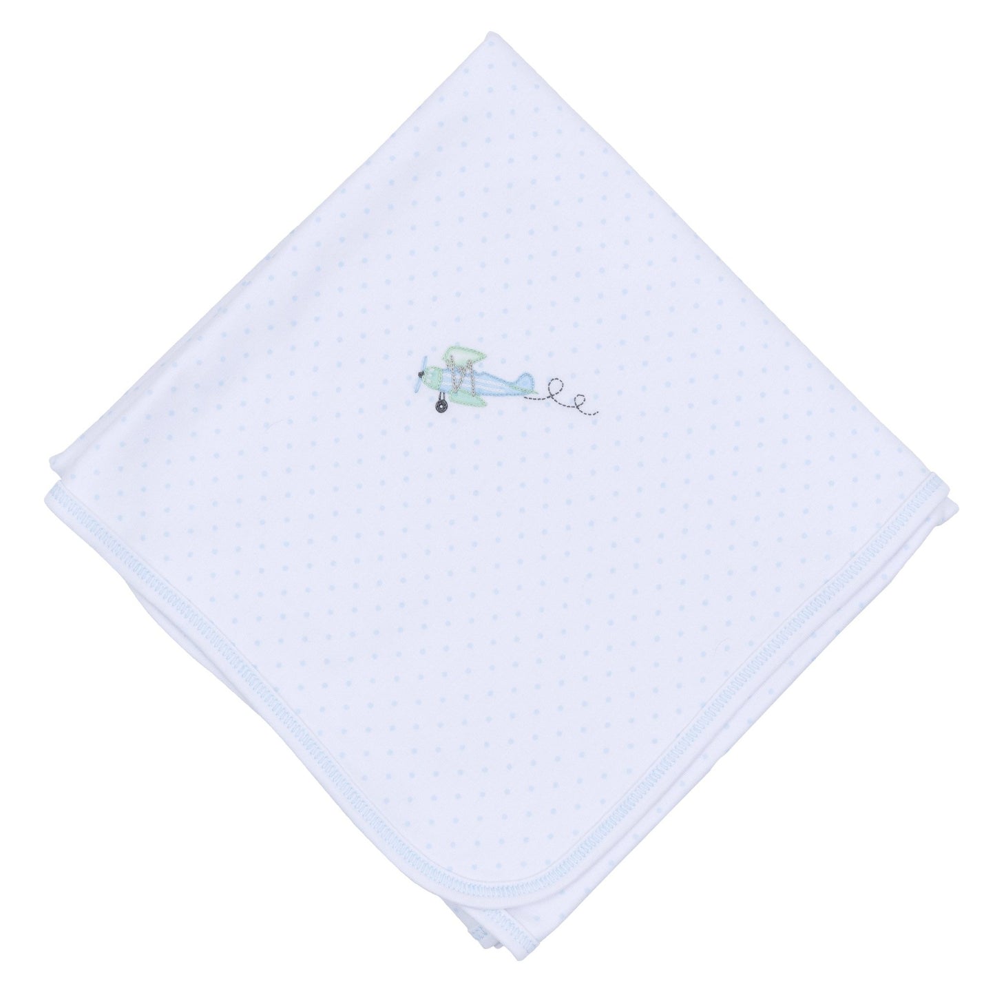 Take Flight Embroidered Receiving Blanket - Magnolia BabyReceiving Blanket