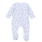 Take Flight Print Zip Footie - Magnolia BabyFootie