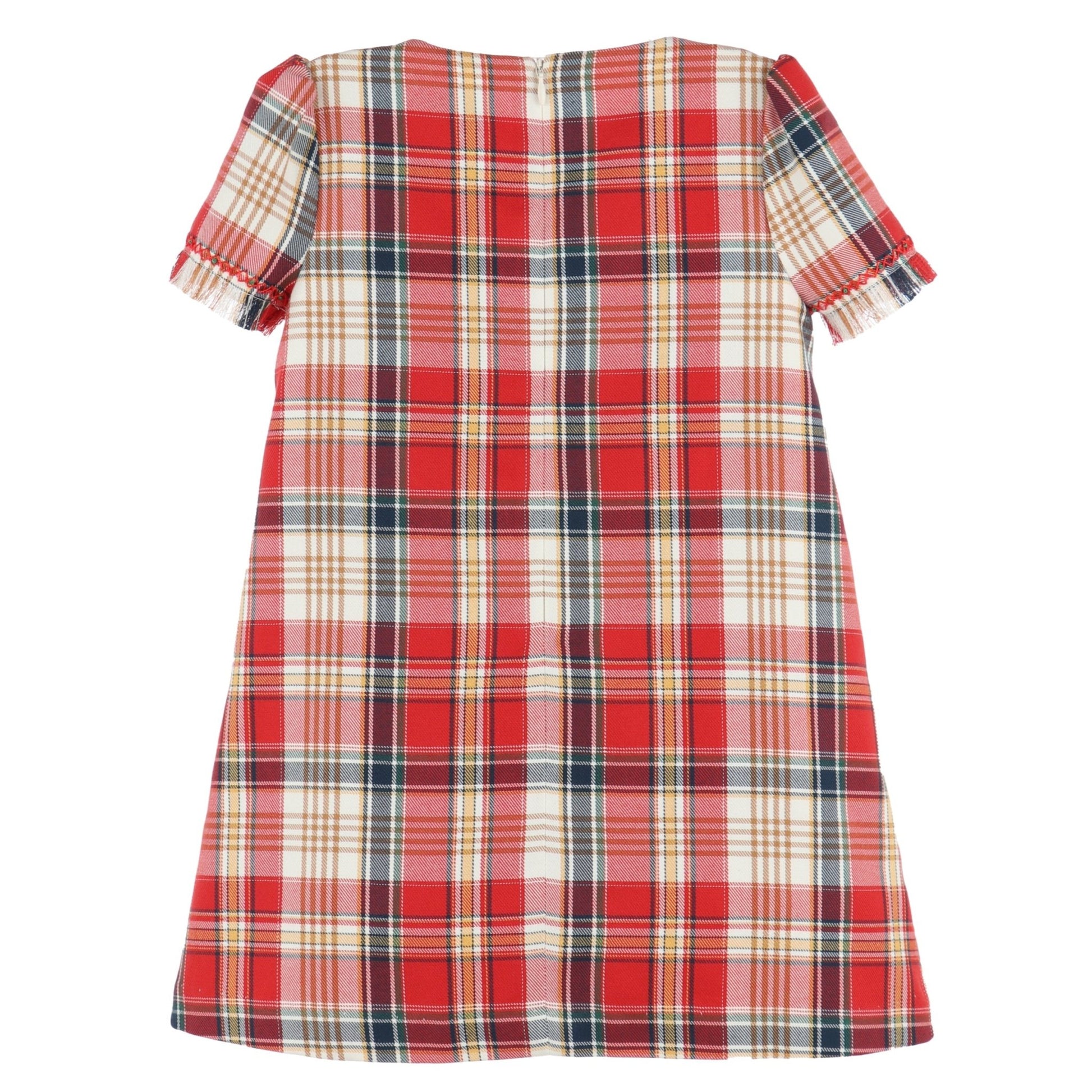 Tartan Plaid A - Line Dress - Magnolia BabyDress