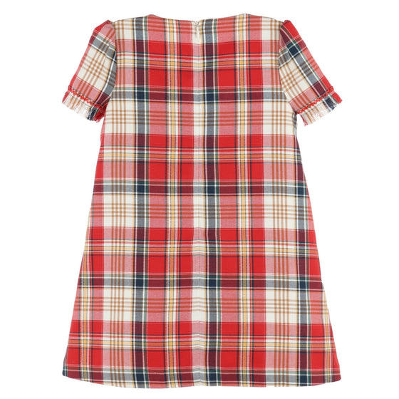 Tartan Plaid A - Line Dress - Magnolia BabyDress