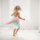 Teal Rainbow Hi - Lo Dress - Magnolia BabyDress