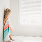 Teal Rainbow Hi - Lo Dress - Magnolia BabyDress