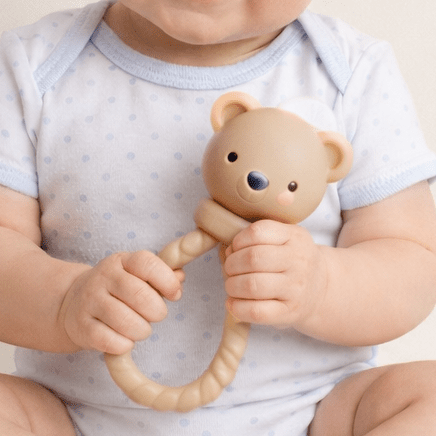 Teddy Bear Sweetie Rattle™ - Magnolia BabyTeether
