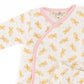 Teddy Kimono Footed Pant Set - Pink by Luna and Arlo - Luna and Arlo2pc Pant Set