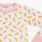 Teddy Long Pajamas - Pink by Luna and Arlo - Luna and ArloLong Pajamas