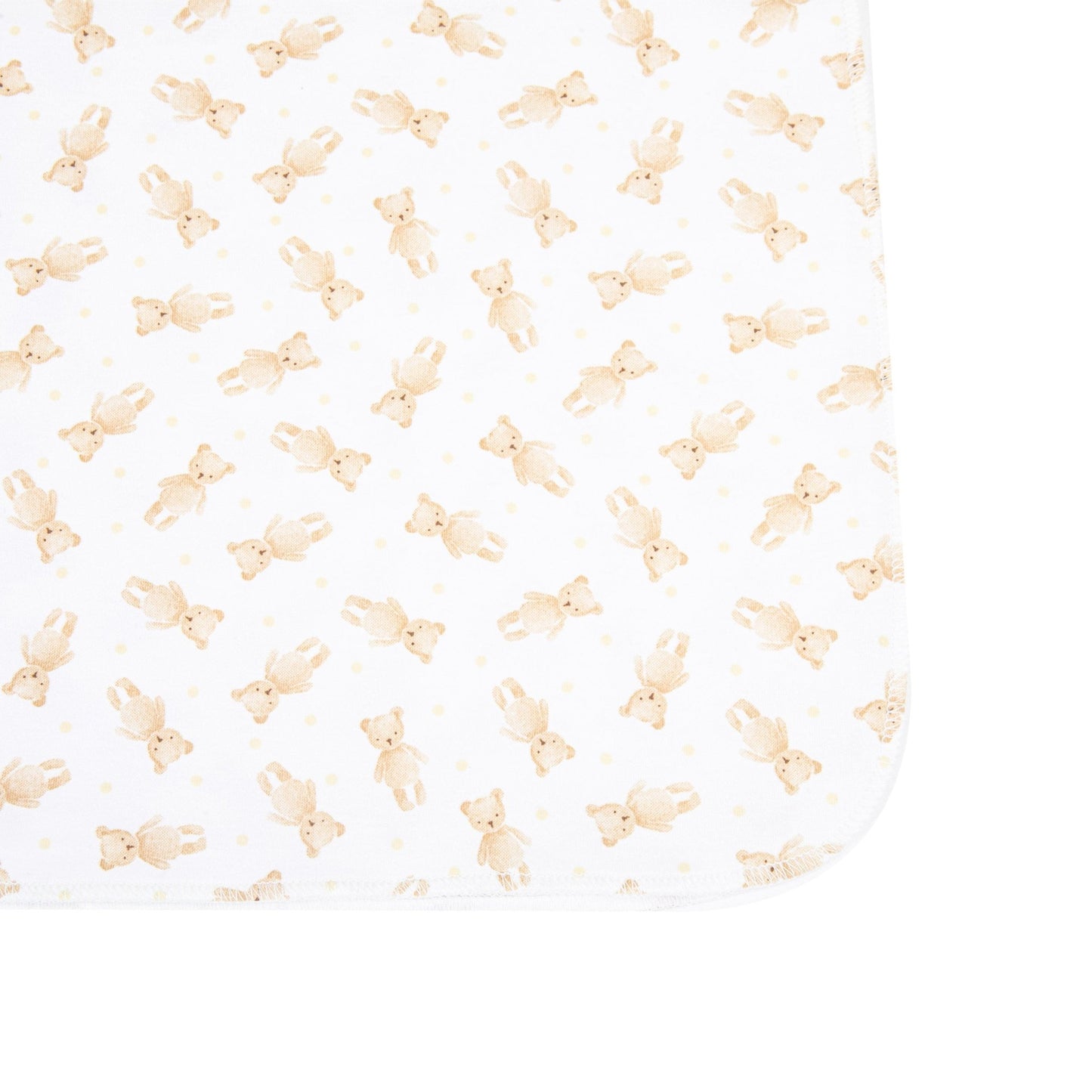 Teddy Print Swaddle Blanket - Ivory - Luna and ArloSwaddle Blanket