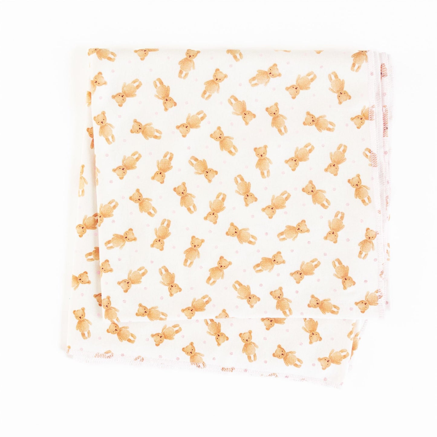 Teddy Swaddle Blanket - Pink by Luna and Arlo - Luna and ArloSwaddle Blanket