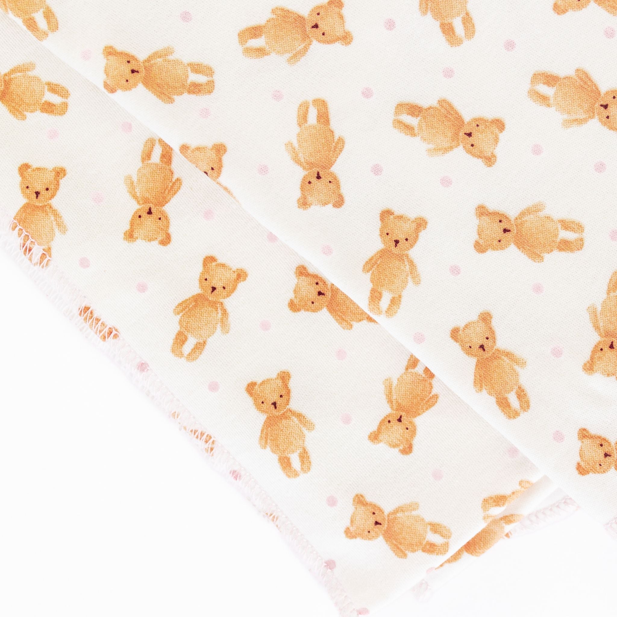 Teddy Swaddle Blanket - Pink by Luna and Arlo - Luna and ArloSwaddle Blanket