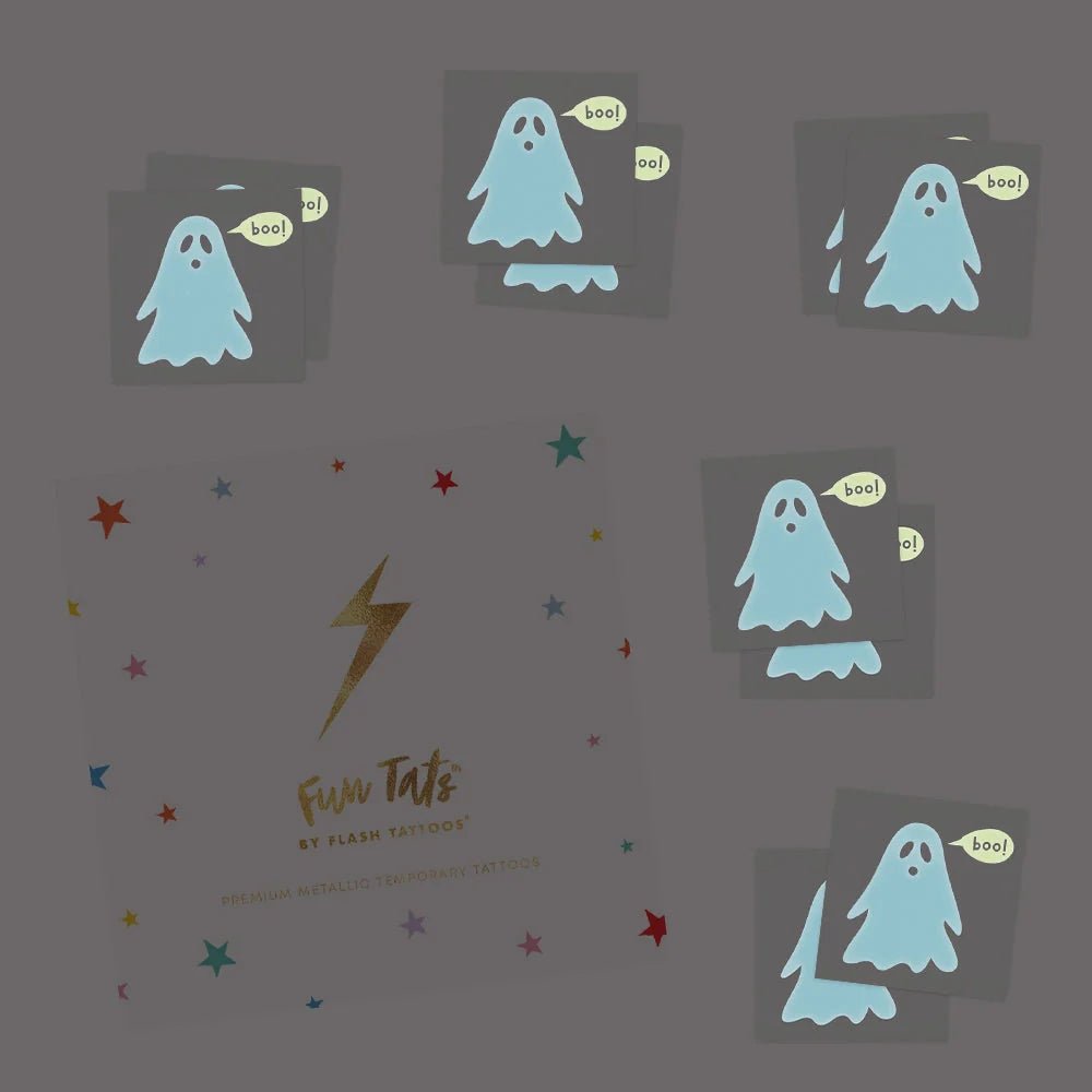 Temporary Tattoos - Glow in the Dark Ghost - Magnolia BabyTemporary Tattoos
