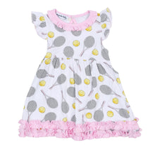  Tennis Anyone? Flutters Dress Set in Pink - Magnolia BabyDress