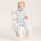 Tennis Star Long Pajamas - Light Blue - Magnolia BabyLong Pajamas