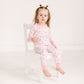 Tennis Star Long Pajamas - Pink - Magnolia BabyLong Pajamas