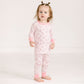 Tennis Star Long Pajamas - Pink - Magnolia BabyLong Pajamas
