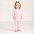 Tennis Star Long Pajamas - Pink - Magnolia BabyLong Pajamas