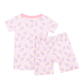 Tennis Star Short Pajamas - Pink - Magnolia BabyShort Pajamas