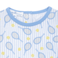 Tennis Star Short Playsuit - Light Blue - Magnolia BabyShort Playsuit