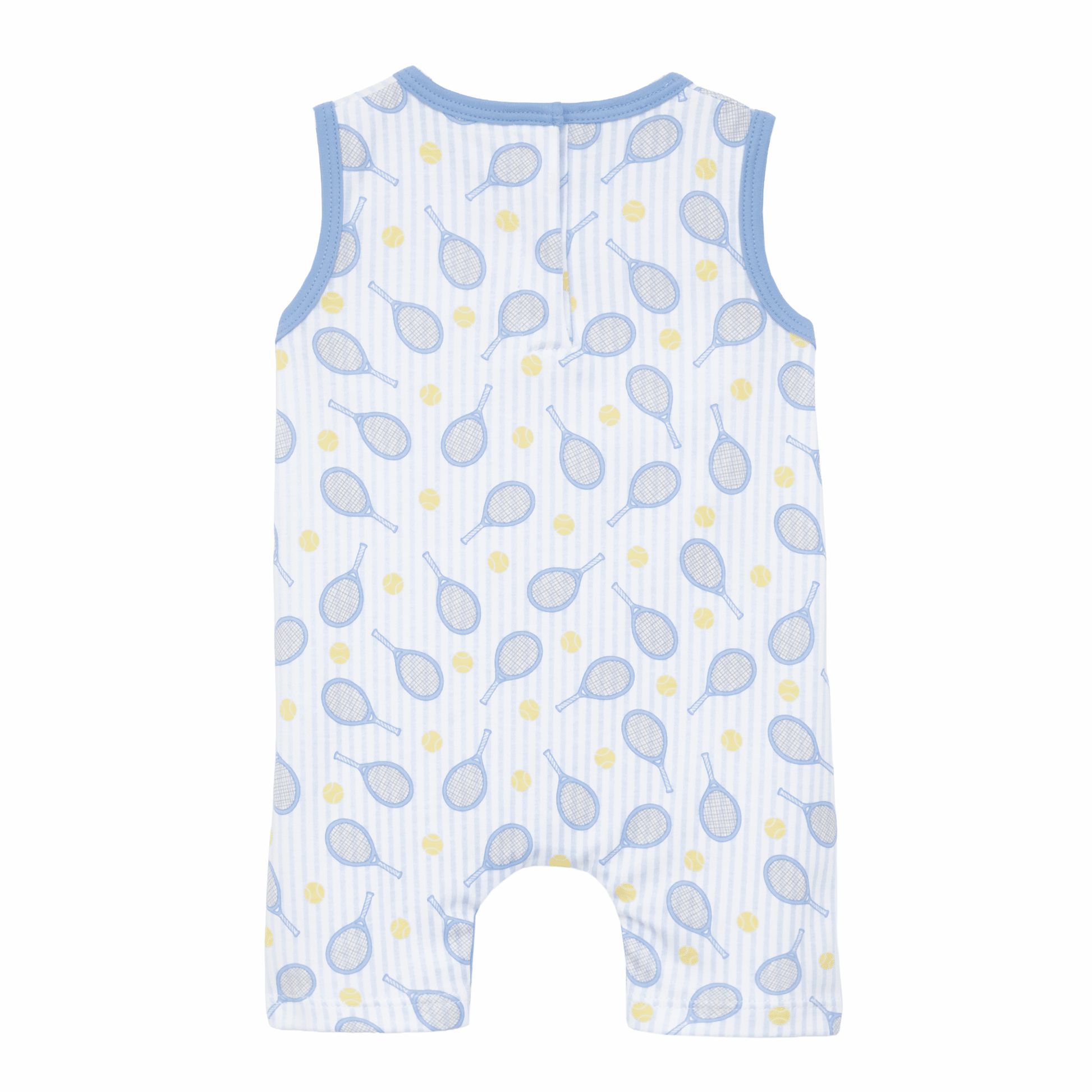 Tennis Star Short Playsuit - Light Blue - Magnolia BabyShort Playsuit