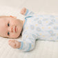 Tennis Star Zip Footie - Light Blue - Magnolia BabyFootie