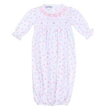  Tessa's Classics Smocked Print Gathered Gown - Magnolia BabyGown
