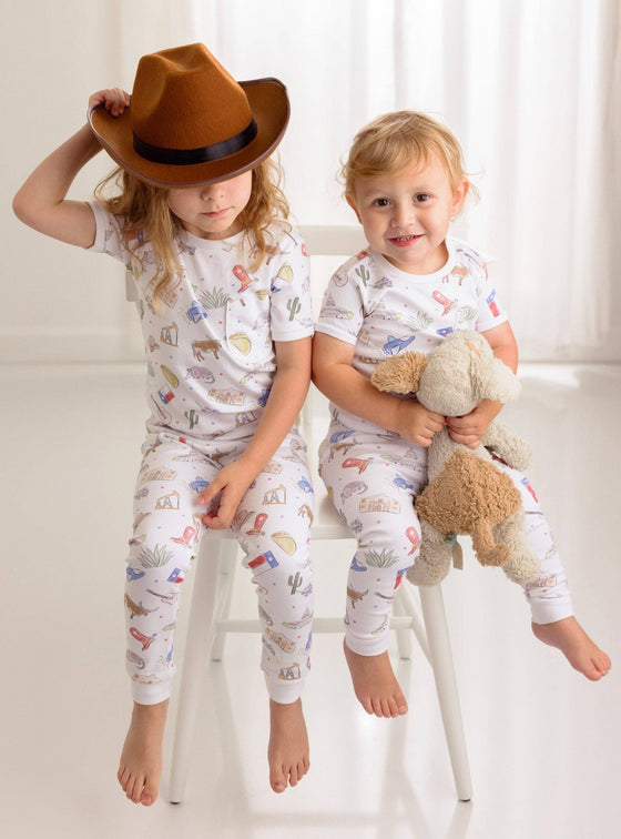 Texas Kids Organic Cotton Pajama Set - Magnolia BabyLong Pajamas
