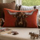 Longhorn Throw Pillow