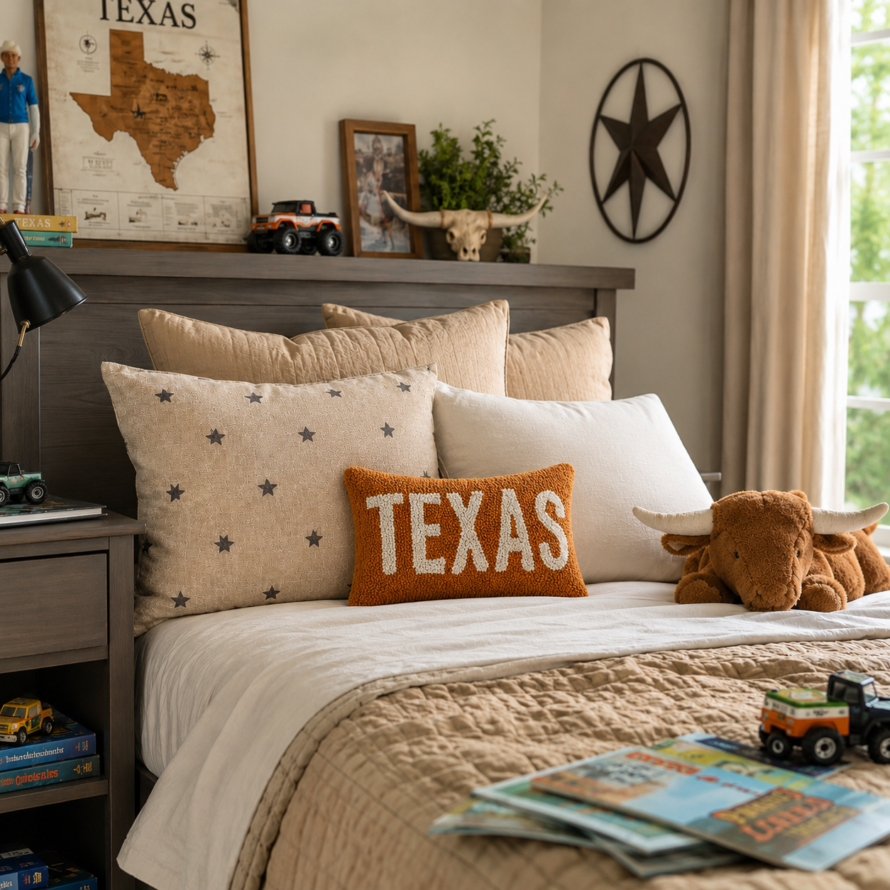 Texas Throw Pillow