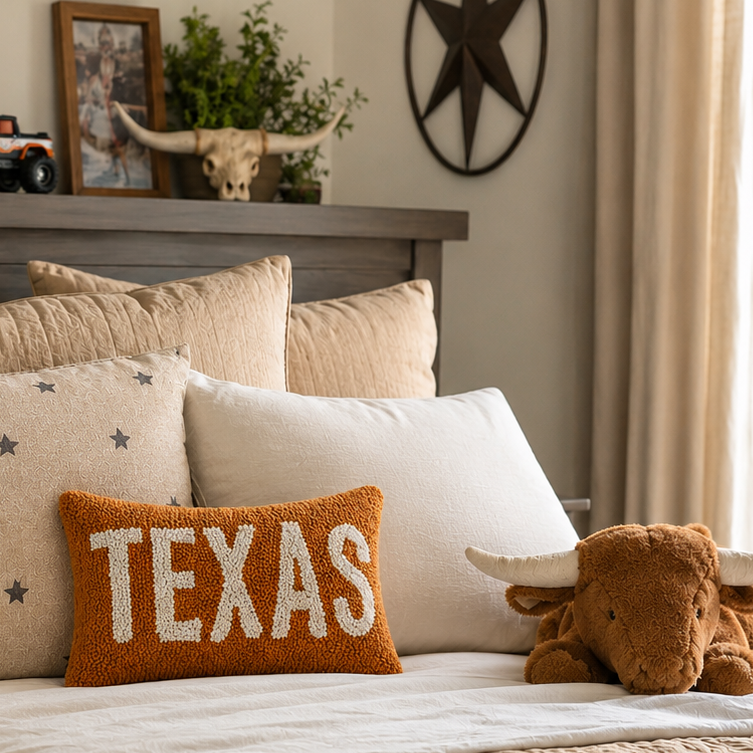 Texas Throw Pillow