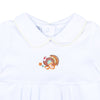 Thanksgiving Blessings Embroidered Collared Boy Bubble - Magnolia BabyBubble