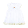 Thanksgiving Blessings Embroidered Collared Dress - Magnolia BabyDress