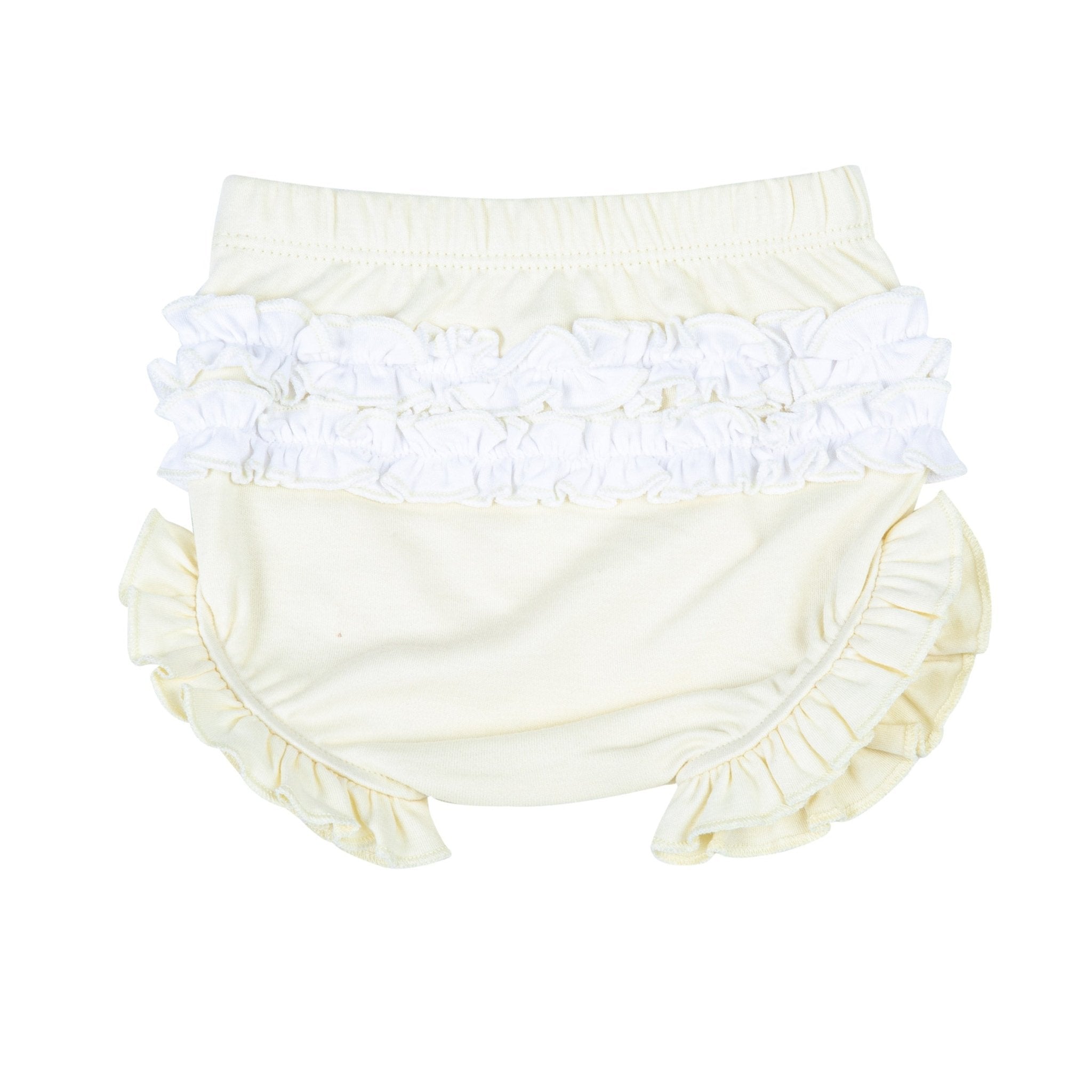 Thanksgiving Blessings Embroidered Collared Ruffle Diaper Cover Set - Magnolia BabyDiaper Cover