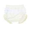 Thanksgiving Blessings Embroidered Collared Ruffle Diaper Cover Set - Magnolia BabyDiaper Cover