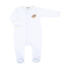  Thanksgiving Blessings Embroidered Footie - Magnolia BabyFootie