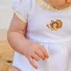 Thanksgiving Blessings Embroidered Ruffle Bubble - Magnolia BabyBubble