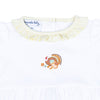 Thanksgiving Blessings Embroidered Ruffle Bubble - Magnolia BabyBubble