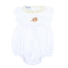 Thanksgiving Blessings Embroidered Ruffle Bubble - Magnolia BabyBubble