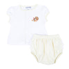 Thanksgiving Blessings Embroidered Ruffle Diaper Cover Set - Magnolia BabyDiaper Cover