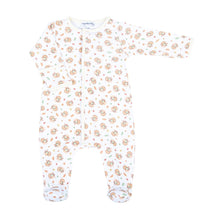  Thanksgiving Blessings Print Footie - Magnolia BabyFootie