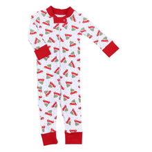  The Perfect Tree Red Zipper Pajamas - Magnolia BabyZipper Pajamas