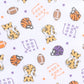 Tiger Football Orange-Purple Printed Hat - Magnolia BabyHat