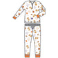Tiger Football Orange-Purple Women's 2pc Set Pajamas - Magnolia Baby2pc Set Pajamas