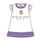 Tiger Pride Applique Dress - Purple - Magnolia BabyDress