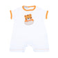 Tiger Pride Applique Short Playsuit - Orange - Magnolia BabyShort Playsuit