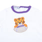 Tiger Pride Applique Short Playsuit - Purple - Magnolia BabyShort Playsuit