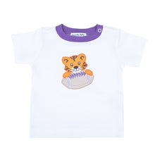  Tiger Pride Applique T-Shirt - Purple - Magnolia BabyT-Shirt