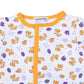 Tiger Pride Embroidered Converter - Orange Purple - Magnolia BabyConverter Gown