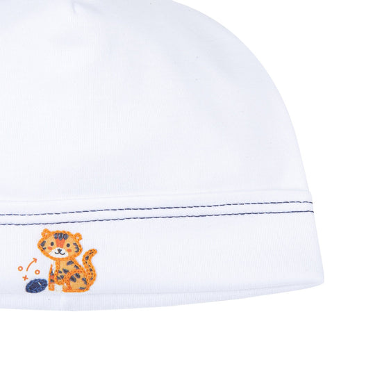 Tiger Pride Embroidered Hat - Navy Orange - Magnolia BabyHat